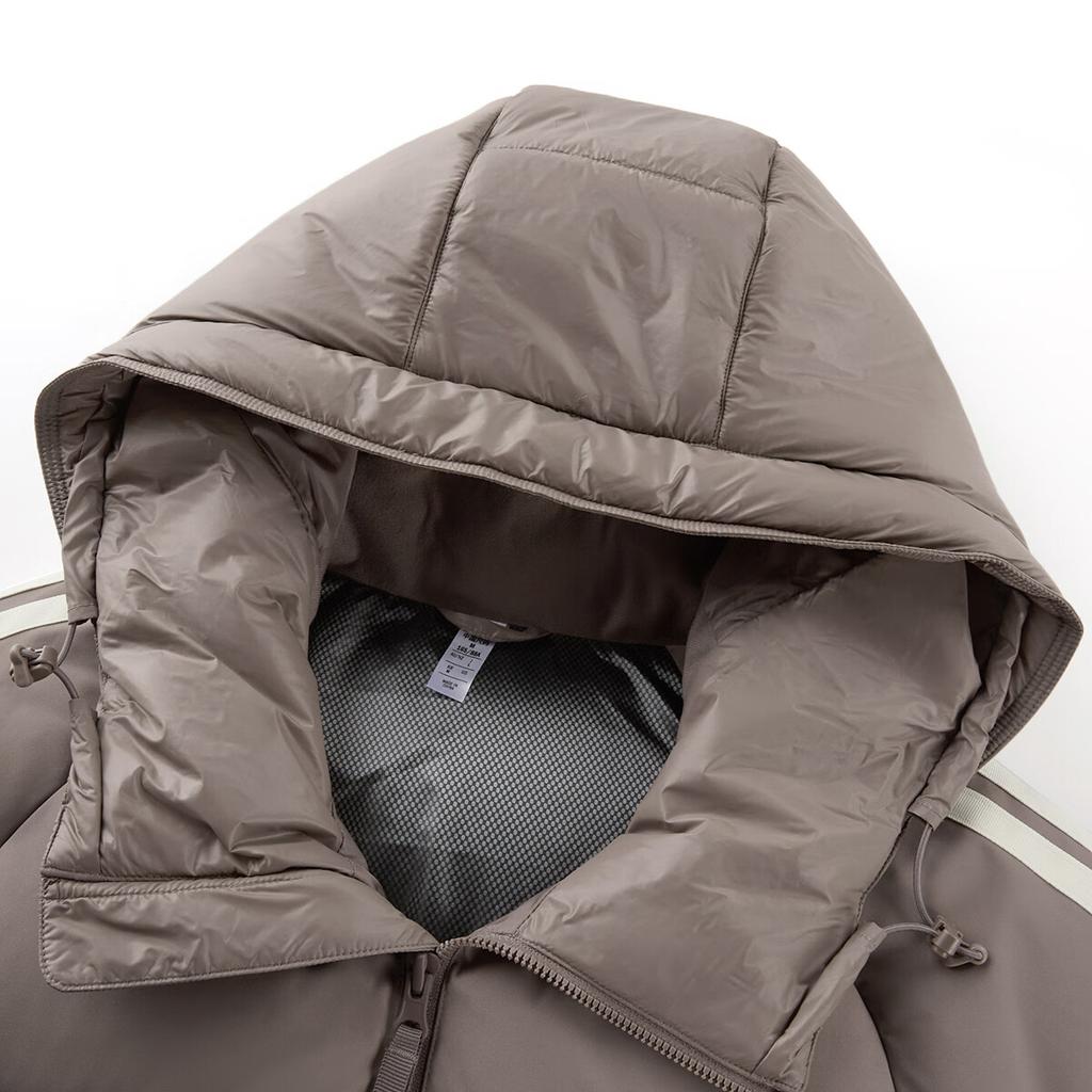 adidas Wiatroodporna Wodoodporna Ciepła Krótka Kurtka Puchowa z Kapturem Damskie Kurtki KB5668