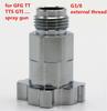 600ML Disposable Paint Cup + G3/8 External Thread Adapter For Spray Gun Connect