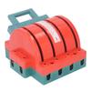 DPDT Power Isolation Switch 4P AC380V 100A Double Pole Double Throw Electrical Disconnect Knife Swit