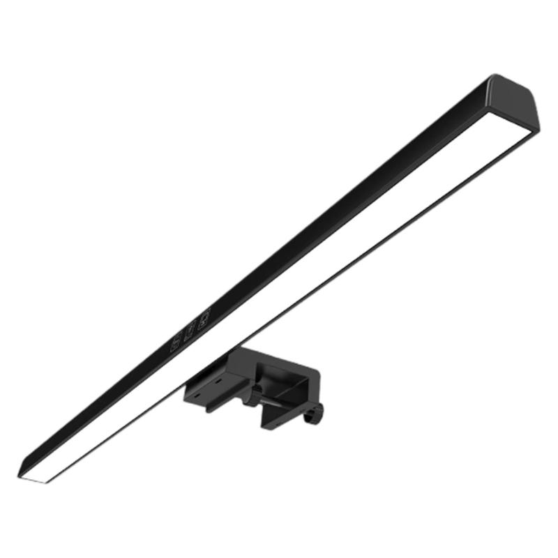 Adjustable Brightness Clip on Reading Light Plastic Texture Suitable for Desktop Screen Energy Efficient LED Task Lamp