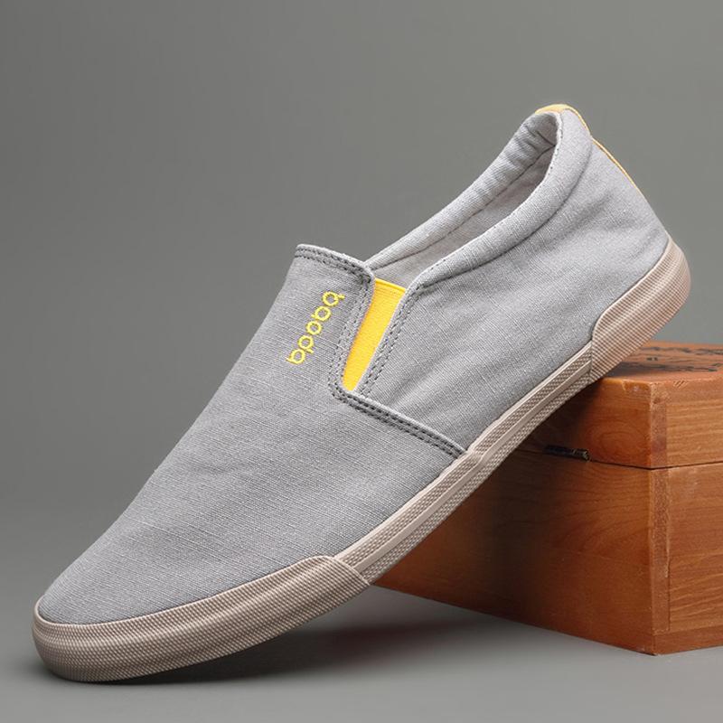 

Новое поступление осенних мужских парусиновых туфель, повседневные кроссовки, удобные легкие мокасины без застежек, кроссовки Zapatos Casuales 38