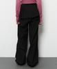 Daiaegeuneol Pleats Wrap Skirt (Black)