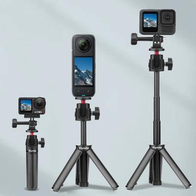 Selfie Stick Tripod Extension Rod Adjustable Handheld Pole Extension Rod Tripod for DJI Osmo Action 5 Pro for DJI Osmo Pocket 3