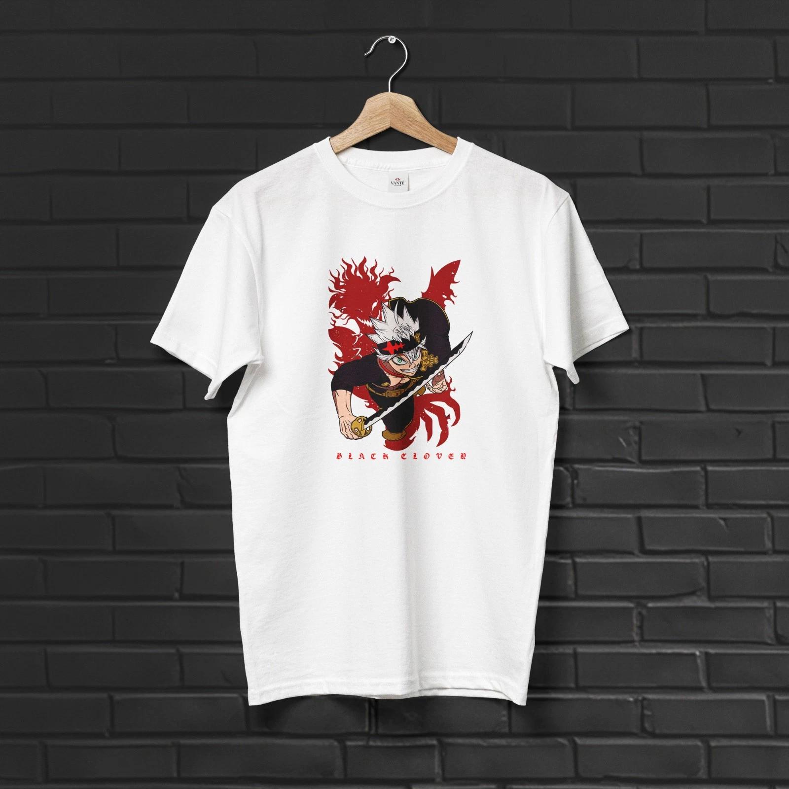 

Asta T-Shirt Devil Form Anti-Magic Sword Anime Manga Heavyweight T-Shirt 4XL