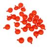30 Count Hair Serum Capsules Moisturizing Hair Oil Capsules for Nourishing Frizzy Dry Damaged Hair Red