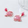 Adorable Creature Earrings 3D Cartoon Designs Comfortable Zinc Alloy Jewelry for Women Fashion Accessories Outfits