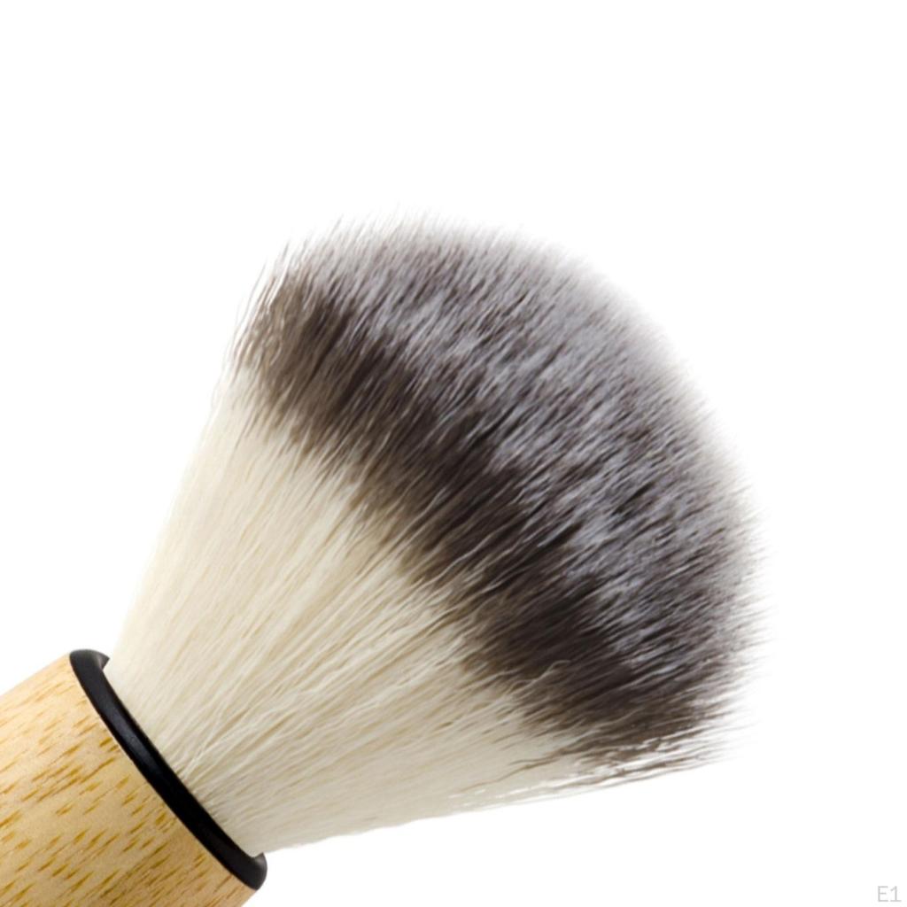 Hair Shaving Brush, Cream Facial Beard Cleaning, Face Cleaning Grooming Wooden Handle