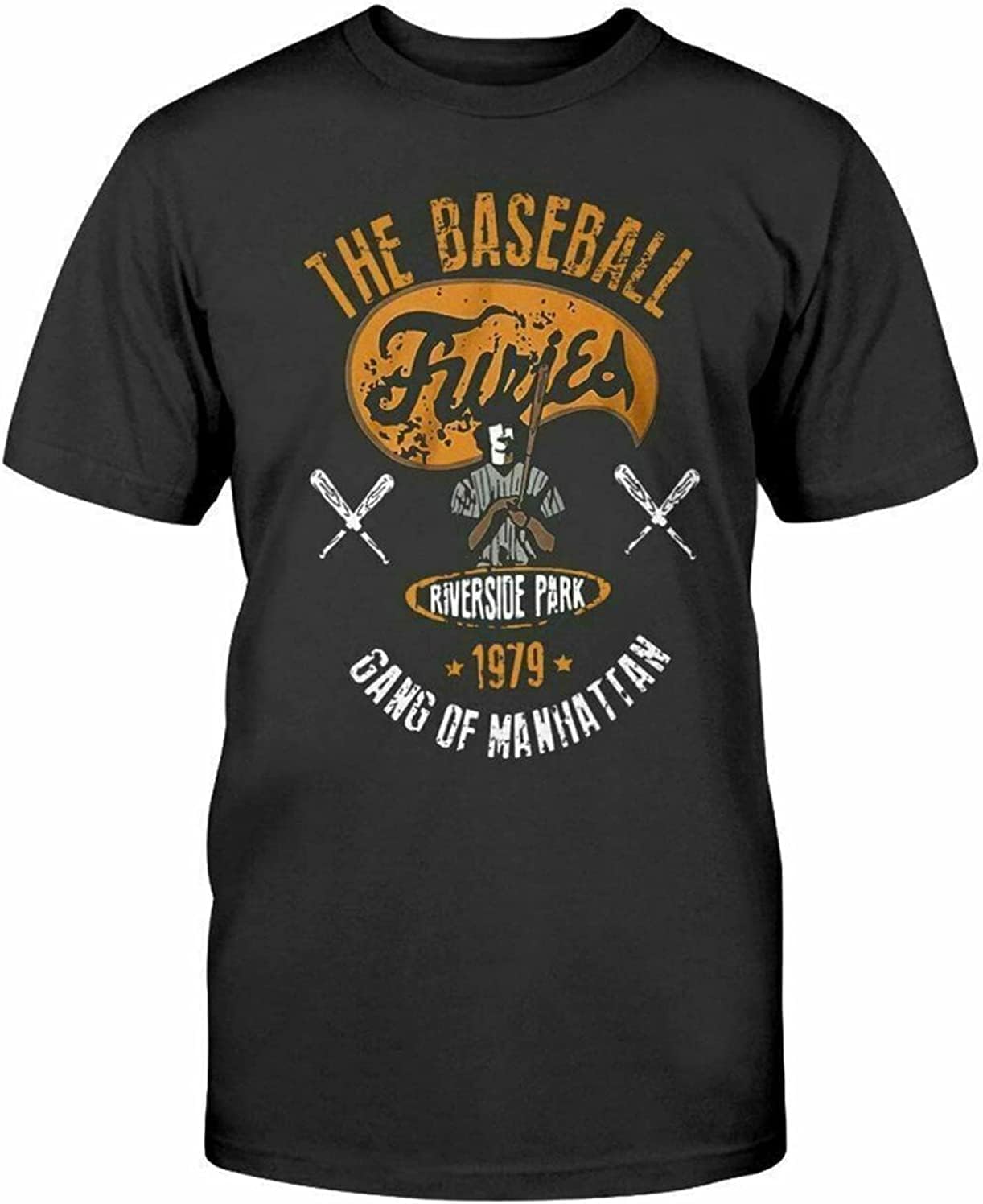 The Baseball Furies Riverside Park -1979- Gang T Shirts for Men Black XL чёрный