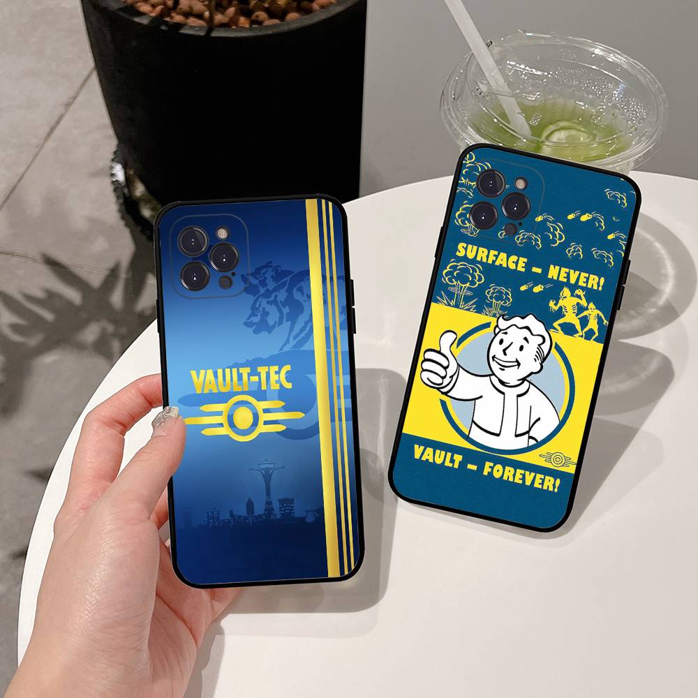 F-Fallout S-Series 4 Cool Game For IPhone 17 16 15 14 13 12 11 Pro Max 13 17Air Shockproof Soft Phone Cases Coque