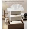 Wood Napkin Box Elegant Paper Towel Holder Minimalist Paper Box  Hotel Use
