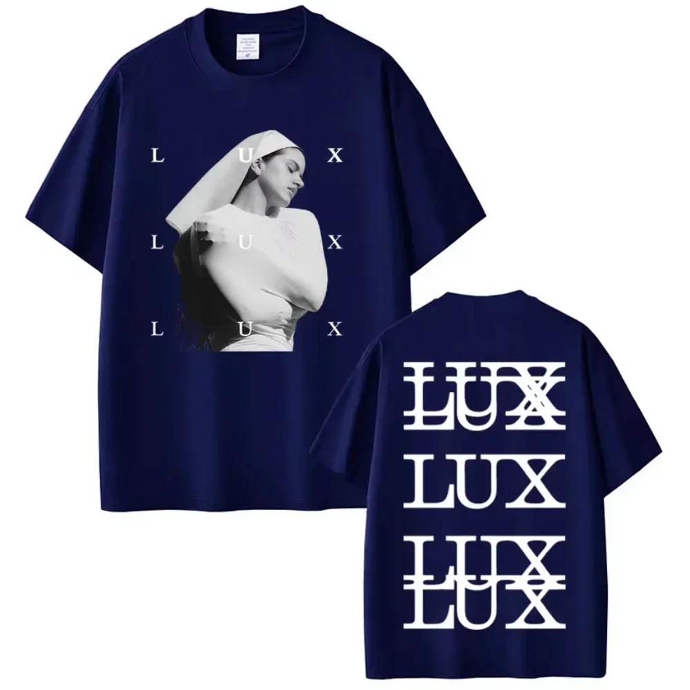 Singer Lux Rosalia Fashion Printed Tshirts Unisex Wounisex Harajuku Clothing Tshirts Shortsleeved Casual Cotton Tshirts Streetwear