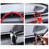 Plastic Car Hook Universal Mini Car Hook Interior Car Organizers Upgrades for family  Needing To Tidy Up Their Vehicle