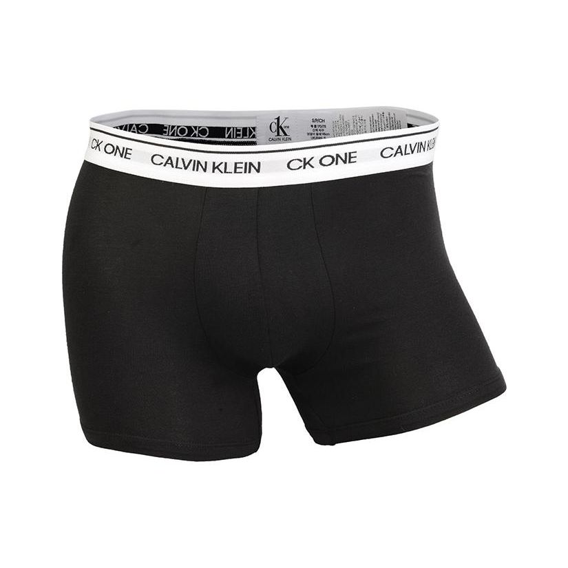 Calvin Klein Boxer Uomo Color Block con Stampa Logo Intimo Nero NB2385A-BNM