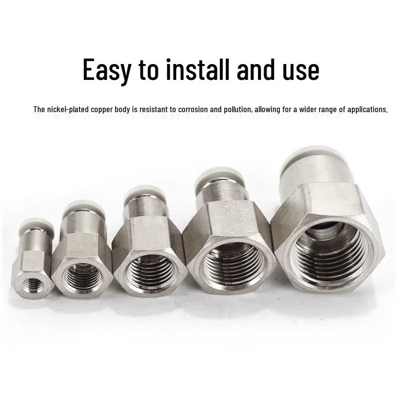 AirTAC PCF Straight Female Thread Pneumatic Fitting