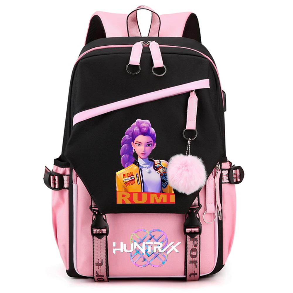 Anime Printed Large Capacity Backpack for Teenger Student Girl Boy Schoolbag Bookbag Women Waterproof Travel Bag Gift