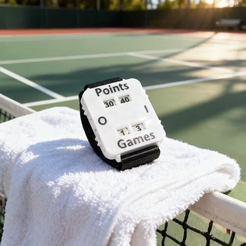 Braccialetto Segnapunti Portatile per Cricket/Tennis/Padel Tracciatore Punteggio Istantaneo Nessuna Perdita di Memoria Adatto per Allenatori, Arbitri, Giocatori