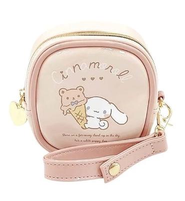 Cinnamoroll Mini Square Pouch Beige Leisurely Natural Series