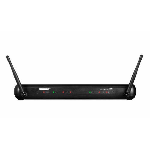 Shure Wireless Microphone System SVX288J/PG28-JB1: Dual-Channel with SVX2/PG28 Handheld Dynamic Microphones and SVX88 Receiver. Ideal for Singing, Voc