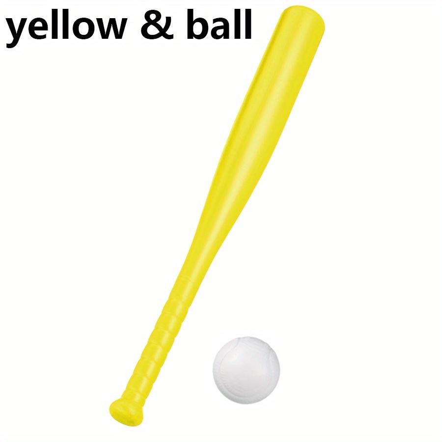 17,7 Zoll Plastik-Baseballschläger mit Ball Outdoor-Spielset für Hinterhofspiele & Partys, Halloween Weihnachten Geburtstagsgeschenk JXB