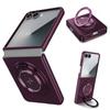 360 Rotating Magnetic Ring Holder for Samsung Z Flip 7 6  4 3 Shockproof Kickstand  Phone Case for Galaxy ZFlip7se Flip6