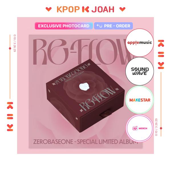 

[POB] ZEROBASEONE (ZB1) [RE-FLOW] Спеціальний лімітований альбом Офіційно запечатаний Mnet Plus Merch POB