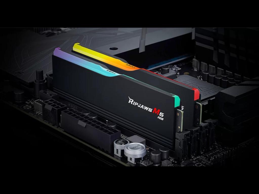 DDR5 Memory 64GBKit X 2 OVERCLOCK WORKS Purchase Limited Bonus Sticker Included Ripjaws M5 RGB G.Skill DDR5-6400 (32GB Discs) F5-6400J3239G32GX2-RM5RK