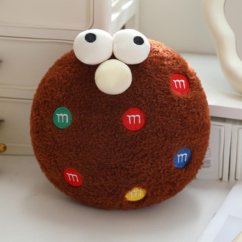 Butter Cartoon Cake Chocolate Cookies Toast Food Design Plush Toy For Children