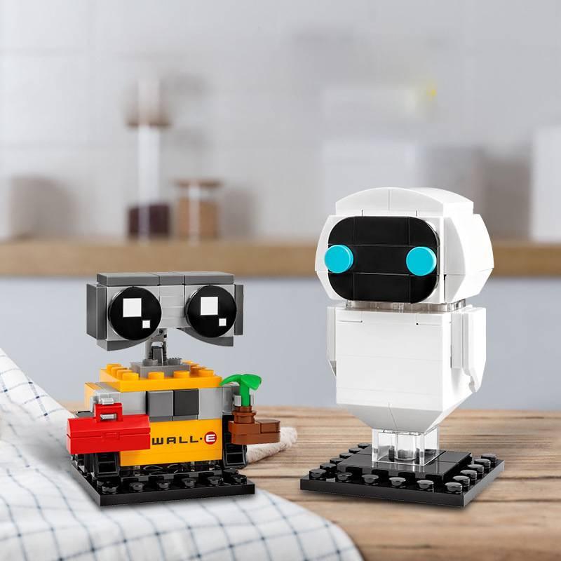 Wall-e And Eva Building Blocks Set 155pcs For Creative Kids