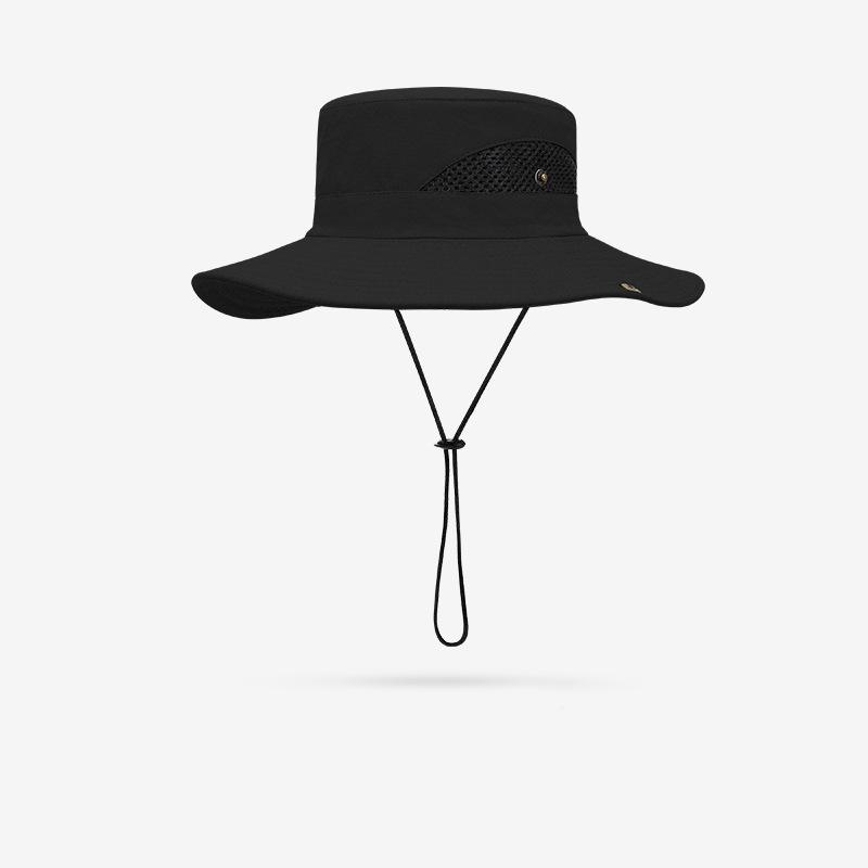 Summer Outdoor Men's and Women's Sunscreen Breathable Fisherman's Hat Fishing Sunshade Mountaineering Big Eaves Hat