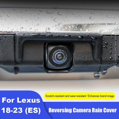 Car Reverse Camera Rain Shade Cover Automobile Rear Camera Rain Cover For Lexus ES200 Models 18-24