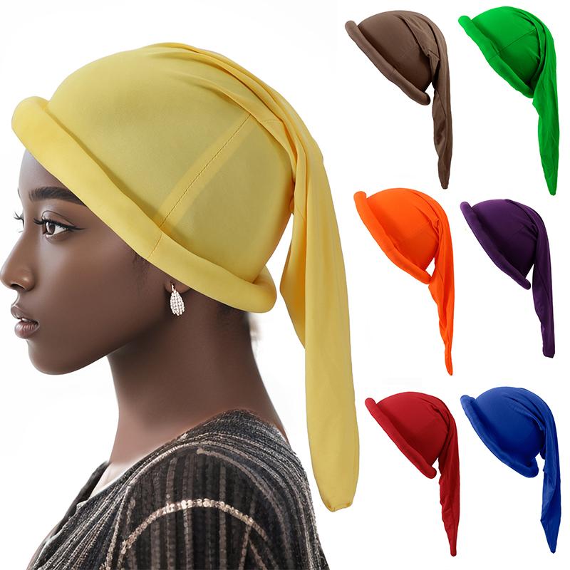 1PC Christmas Hat Fun Solid Color Holiday Surprises Comfortable Playful Polyester Stage Performances Dwarf Shaped Atmosphere