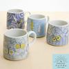This Cute and Stable Trapezoidal Mug Features a Butterfly Design In Its Capacity Is Its Diameter Is and Its Height Is Enjoy Your Favorite Snacks