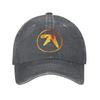 Aphex Twin Vintage Washed Denim Cap Casual Baseball Caps Adjustable Hat Summer Unisex Baseball Hats