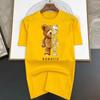 Zomer harajuku Robot Beer print grappig t-shirt Heren grafisch t-shirt korte mouw casual witte tops t-shirt dames mode kleding