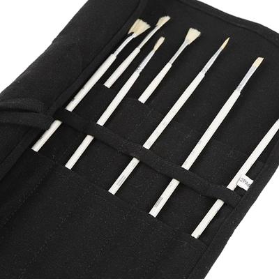 Portable Painting Brushes Storage Bag Calligraphy Brushes Canvas Storage Bag Watercolour Storage Bag Artist Oil Paint Pen Bag
