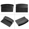 Auto Aufbewahrungsbox Auto Sitz Konsole Spalt Füllung Organizer Handy Karten Schlüsselhalter Box(Schwarz)