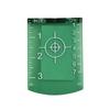 2Pcs Double Scale Laser Level Target Board Red/Green Magnetic Target Plate  Measuring Tool