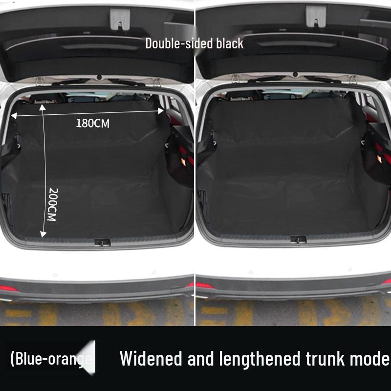 Pet-Proof Car Seat & Trunk Mat - Dirt, Hair, Urine & Stain Resistant with Thick Coating