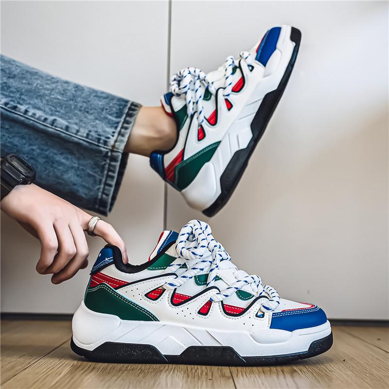 Autumn Fashion Original Men's Sneakers Breathable Platform Shoes Trainers Men Lace-up Casual Sneakers Men Zapatillas De Hombre