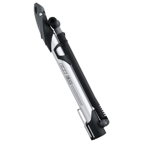 

DRC Mini Floor Pump (American/Presta) Maximum Inflation Pressure 960kPa, Footsteps, Hose Included, Lightweight and Compact, D9981 (Formerly Part Numbe