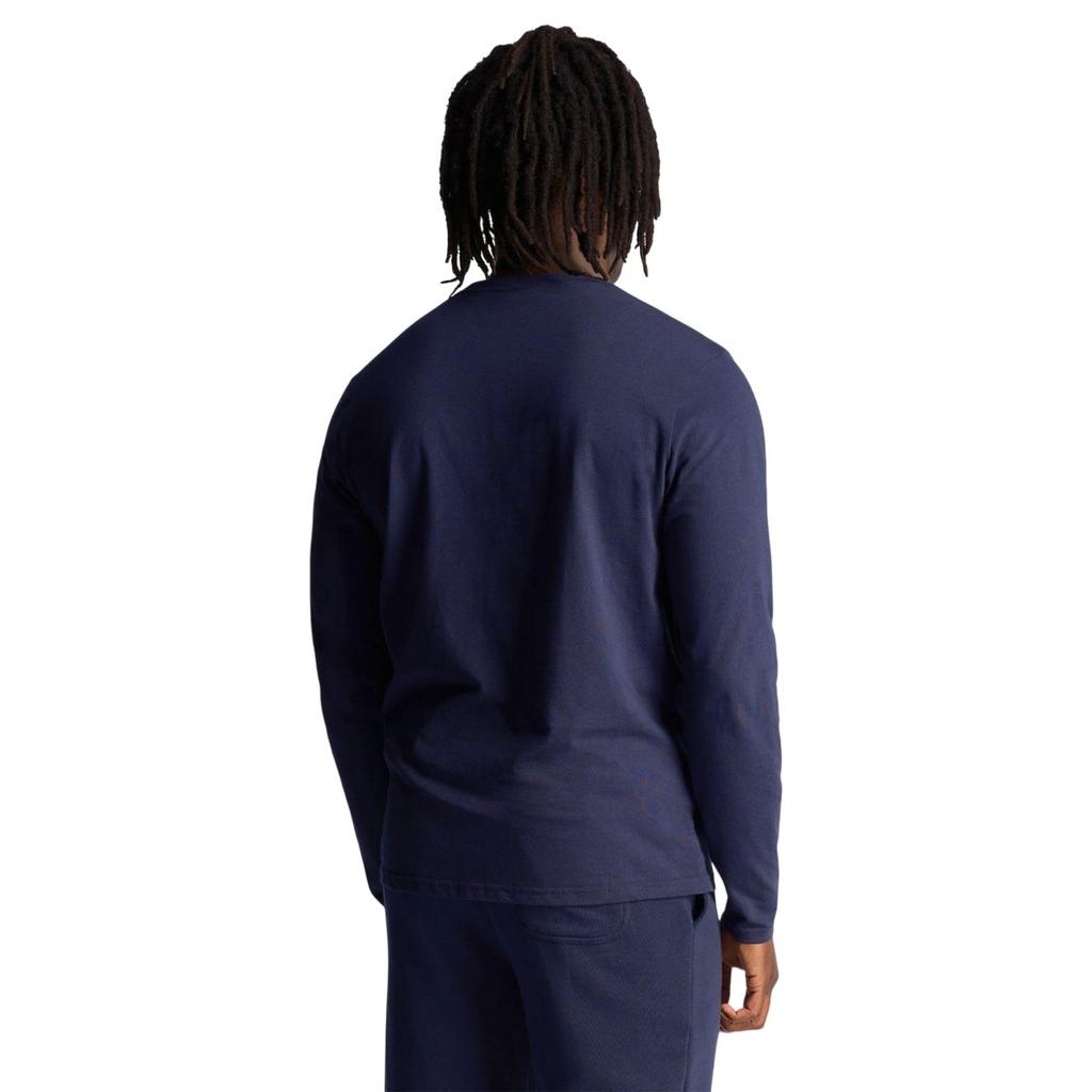 Lyle & Scott Mens Co-Ordinate Print Long-Sleeved T-Shirt