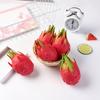 Dragon-Fruit Squishies Squeeze Toy Stress Anxiety Relief Sensory Play Food Shaped Slow-Rising Squishies Students Relaxation