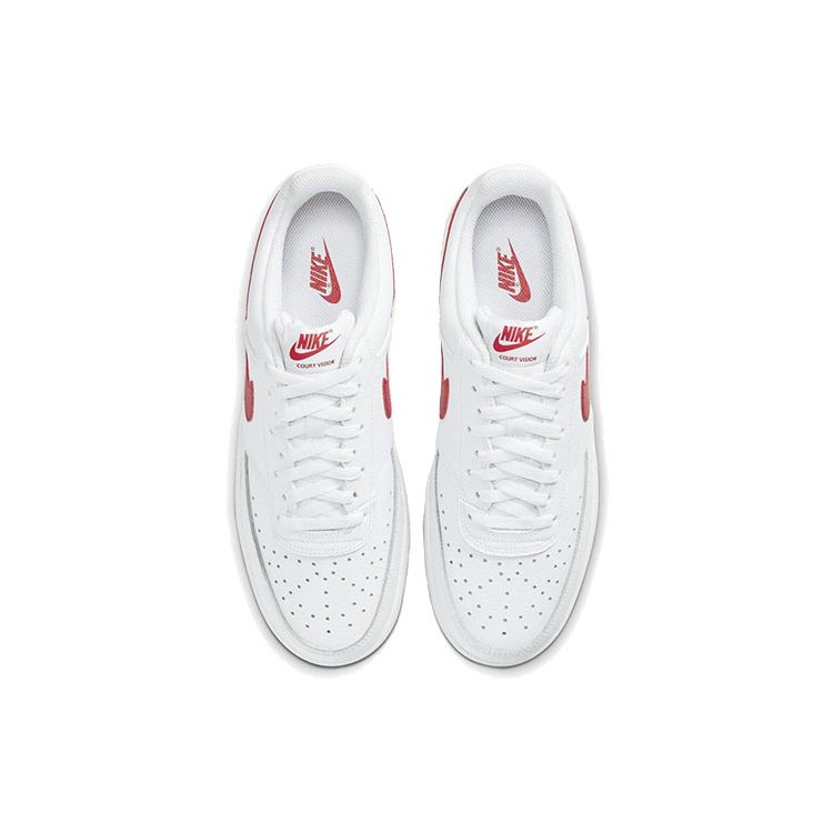 Nike Court Vision Low White University Red Men Sneakers CD5463-102