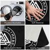 Wikinger Odin Valknut Runen Haustür Fußmatte Eingangsbereich Nordische Wikinger Walhalla Küche Badezimmer Fußmatte Garage Teppich Teppich