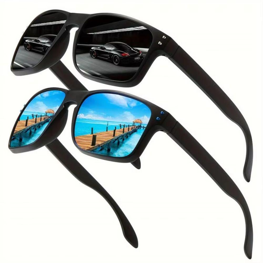 Square Cycling Sunglasses HD Lens Outdoor Sport Goggle UV Resistant Cycling Glass  Riding