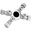 Multi Ways Distributor Aquarium Regulator CO2 Splitter Valve Fish Tank