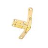 10pcs Antique Furniture Hinges Support Frame 90 Degree Angle Spring Small Hinge Jewelry Wine Case Gift Box Lid Fittings Hardware