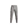 Rival Terry Joggers Solid Color Elastic Waist Fitted Cuffed Casual Pants Men Joggers Agate-White 1380843-112
