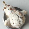 Fabric-stuffed Glowing Christmas Plush Button Cells Battery-powered Cozy Light Up Santa Warm-lit Exquisite LED Snowman Doll