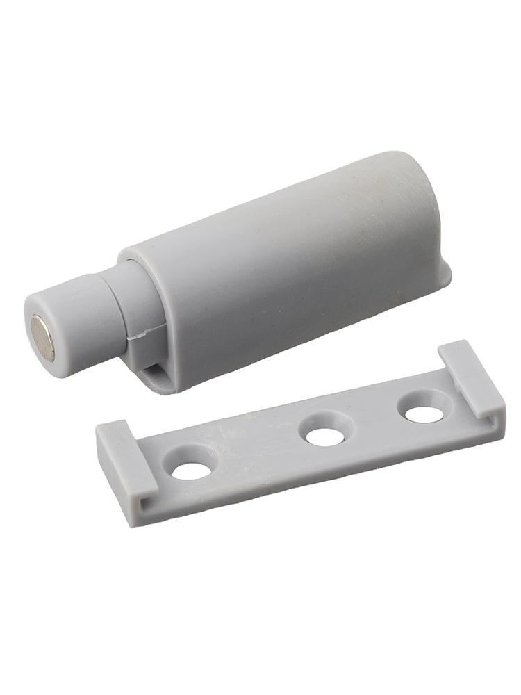 Cabinet Catch Damper Buffer Easy To Install Good Sealing Effect Grey Metal Reduce The Noise Replace The Handle